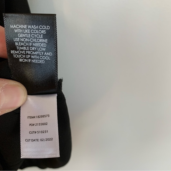 Torrid Black Sheer Strappy Tank Top Size 1X/14-16 NWT - Picture 4 of 8